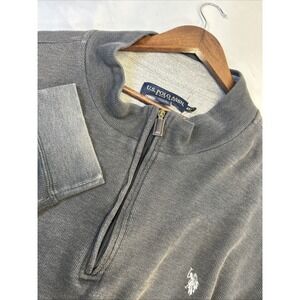 Ralph Lauren Gray Zip-Up Sweater